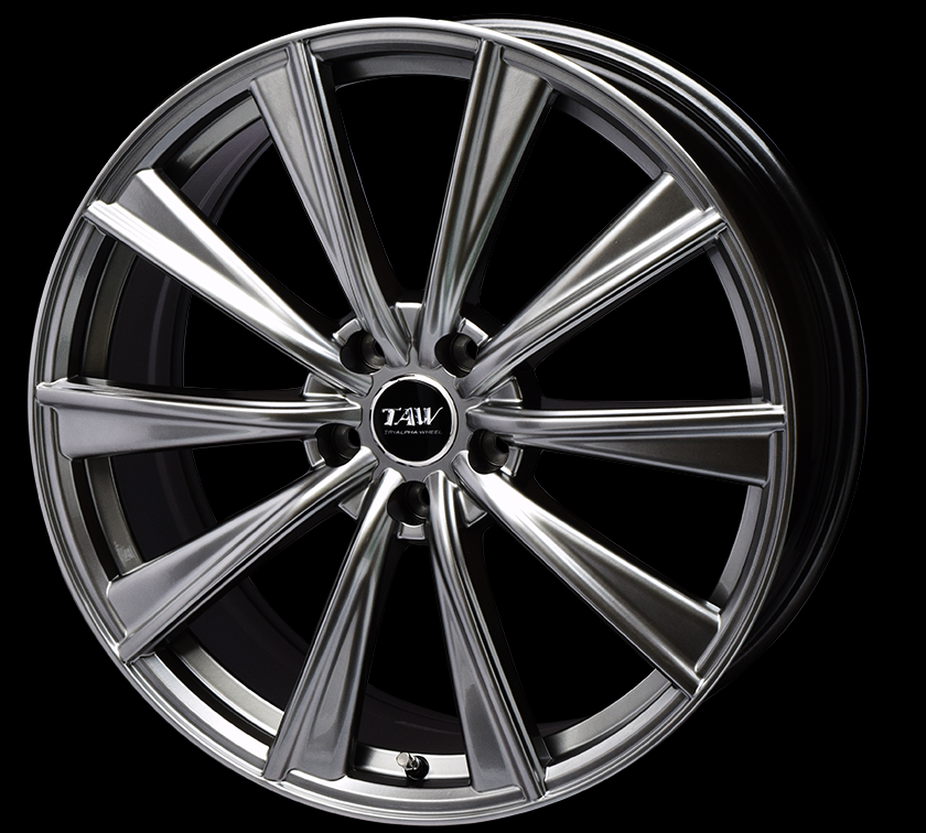leowing LT-1　20inch ｘ8.0J　5H　ハイパーメタルシルバー